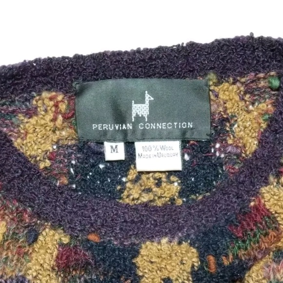 Peruvian Connection Floral Knit Sweater - Picture 3 of 8